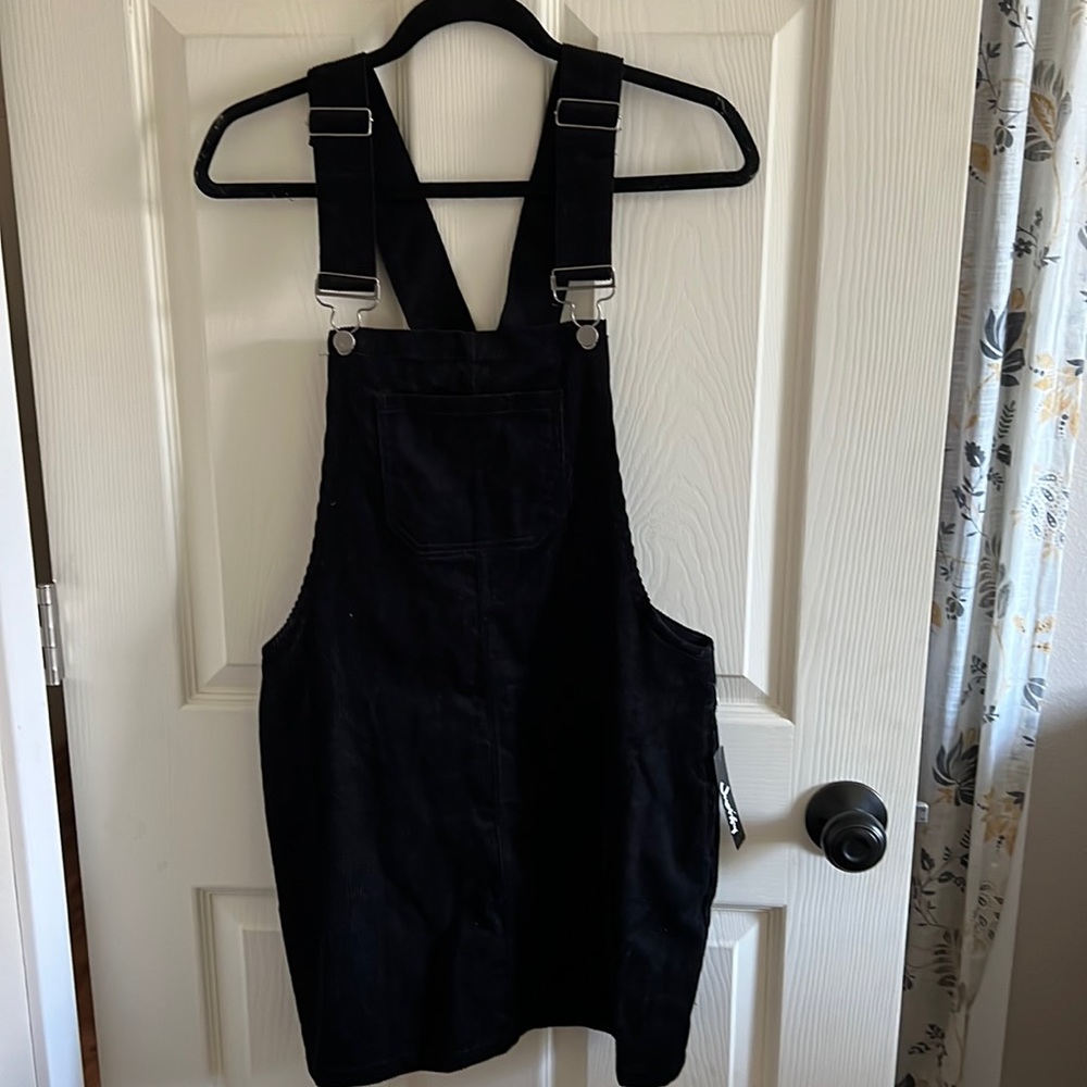 Black Overall Dress